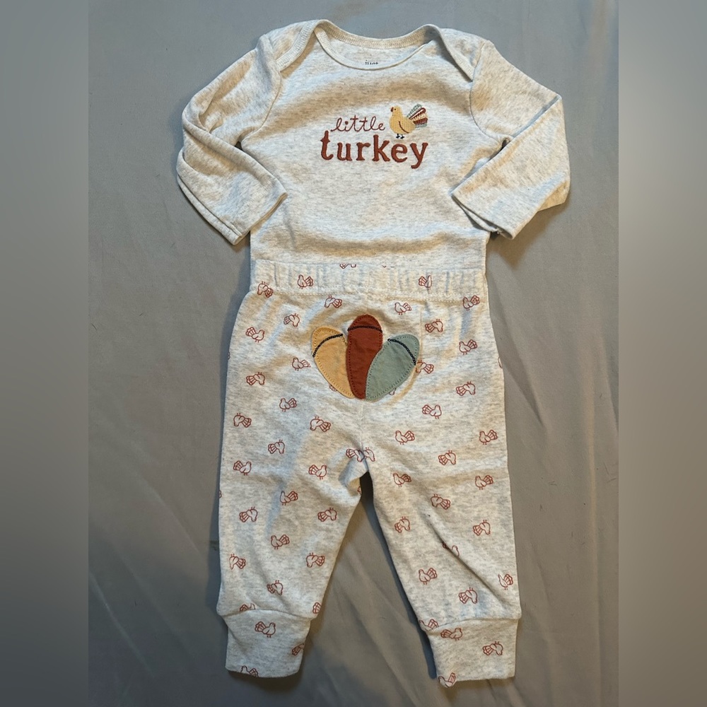 3 “fall/autumn” pieces for $10. Carters 6 months - baby boys